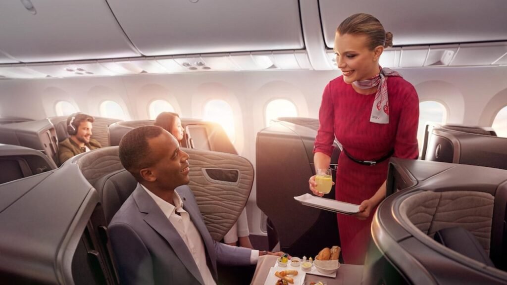 “Fly Like Royalty: Inside Turkish Airlines Business Class!” turkish airlines business class