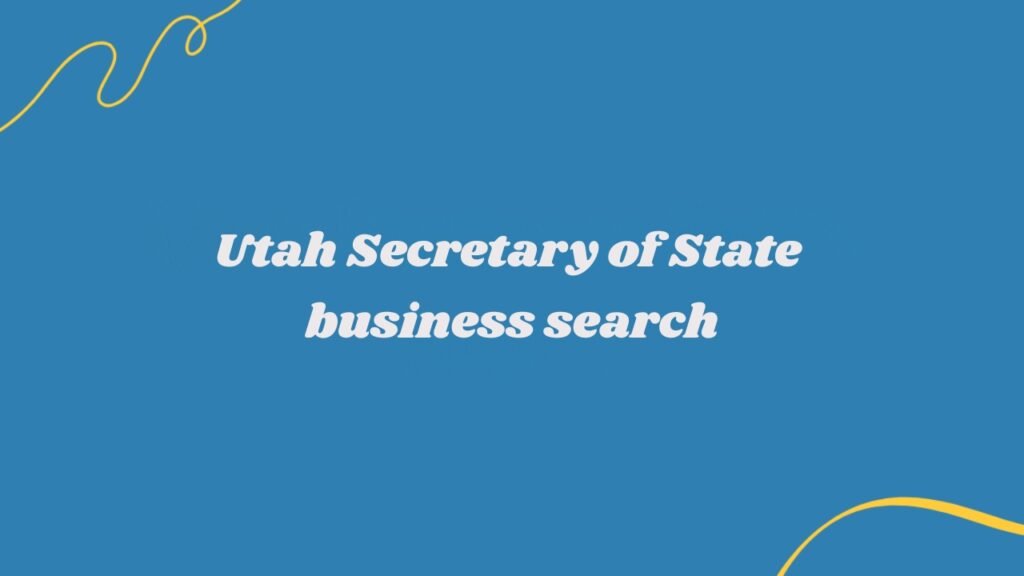Utah Secretary of State Business Search: Secrets You Must Know Now Utah Secretary of State Business Search