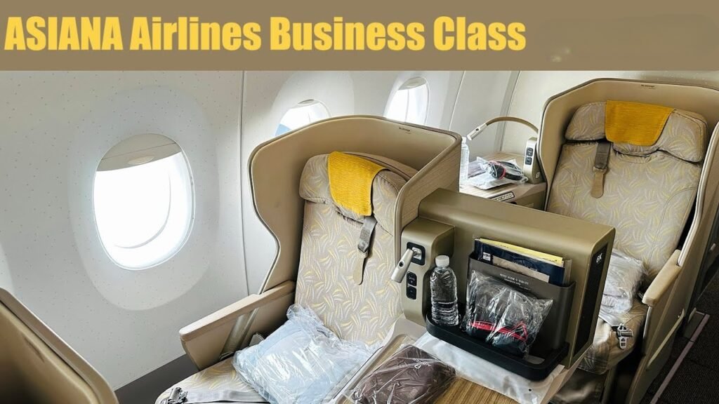 Asiana Airlines Business Class: Luxury in the Skies Asiana Airlines Business Class